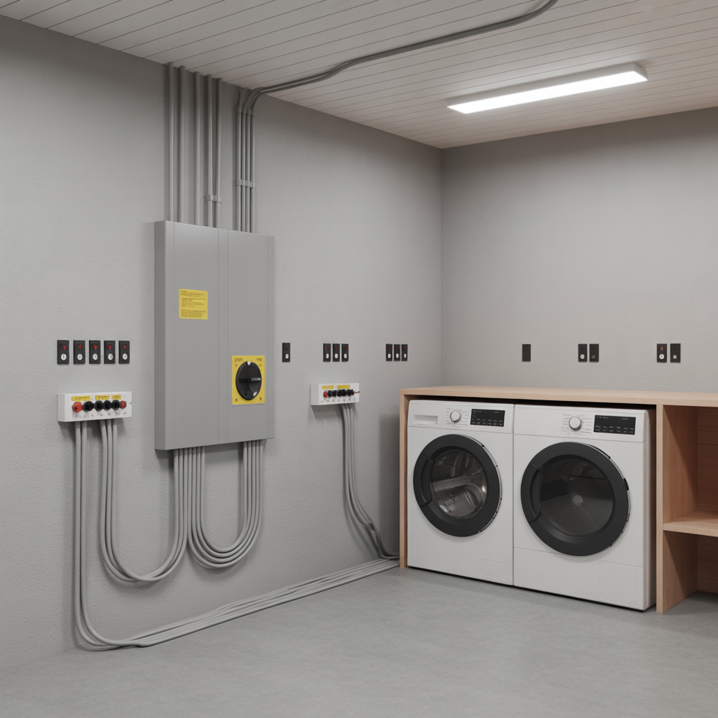 7.Rad och regler for saker elinstallation i kallaren