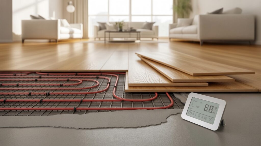 installation av golvvarme