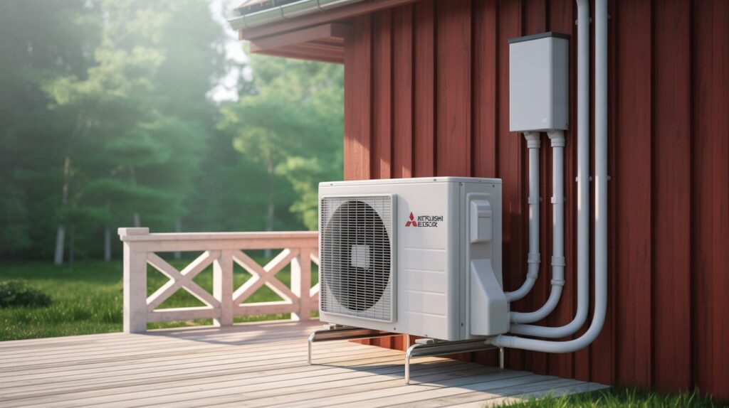 installation av varmepump