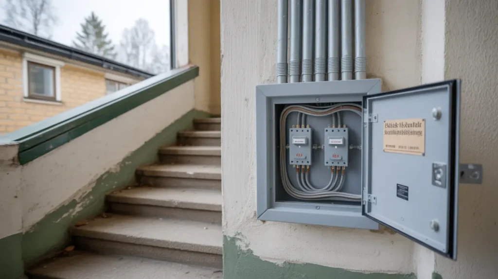 byte av elcentraler och jordfelsbrytare i bostadsr ttsf rening i sickla nacka