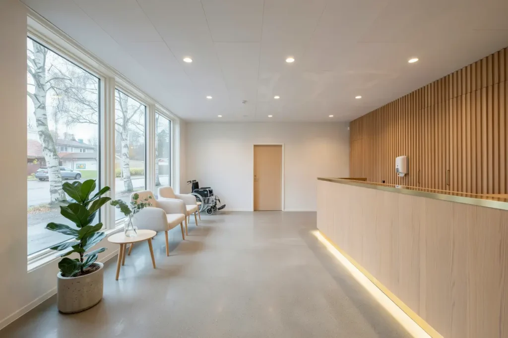 elinstallation vid ombyggnad av v rdmottagning i sickla nacka